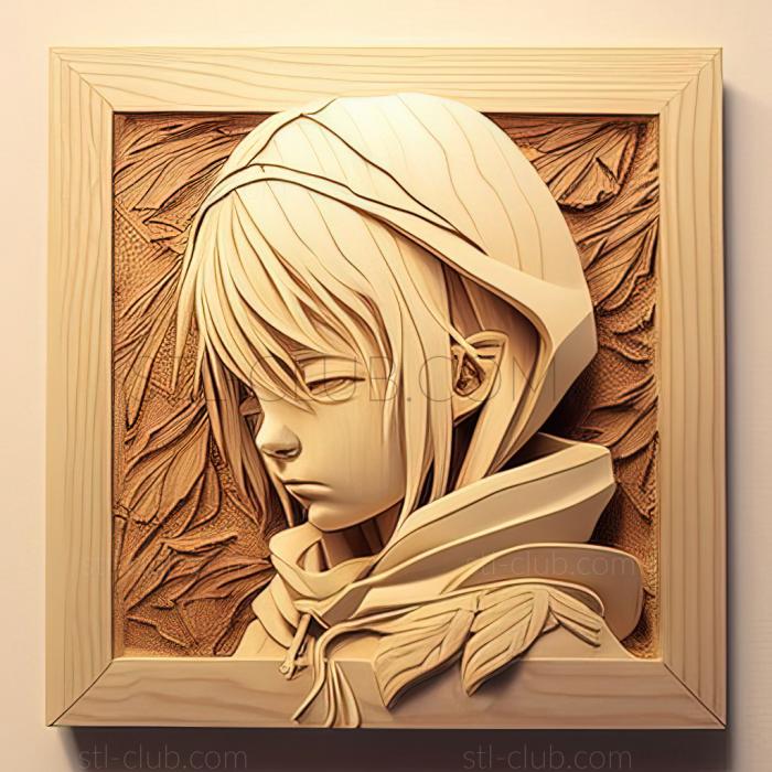 3D мадэль Хикару но Го Юми Хотта Такеши Обата (STL)